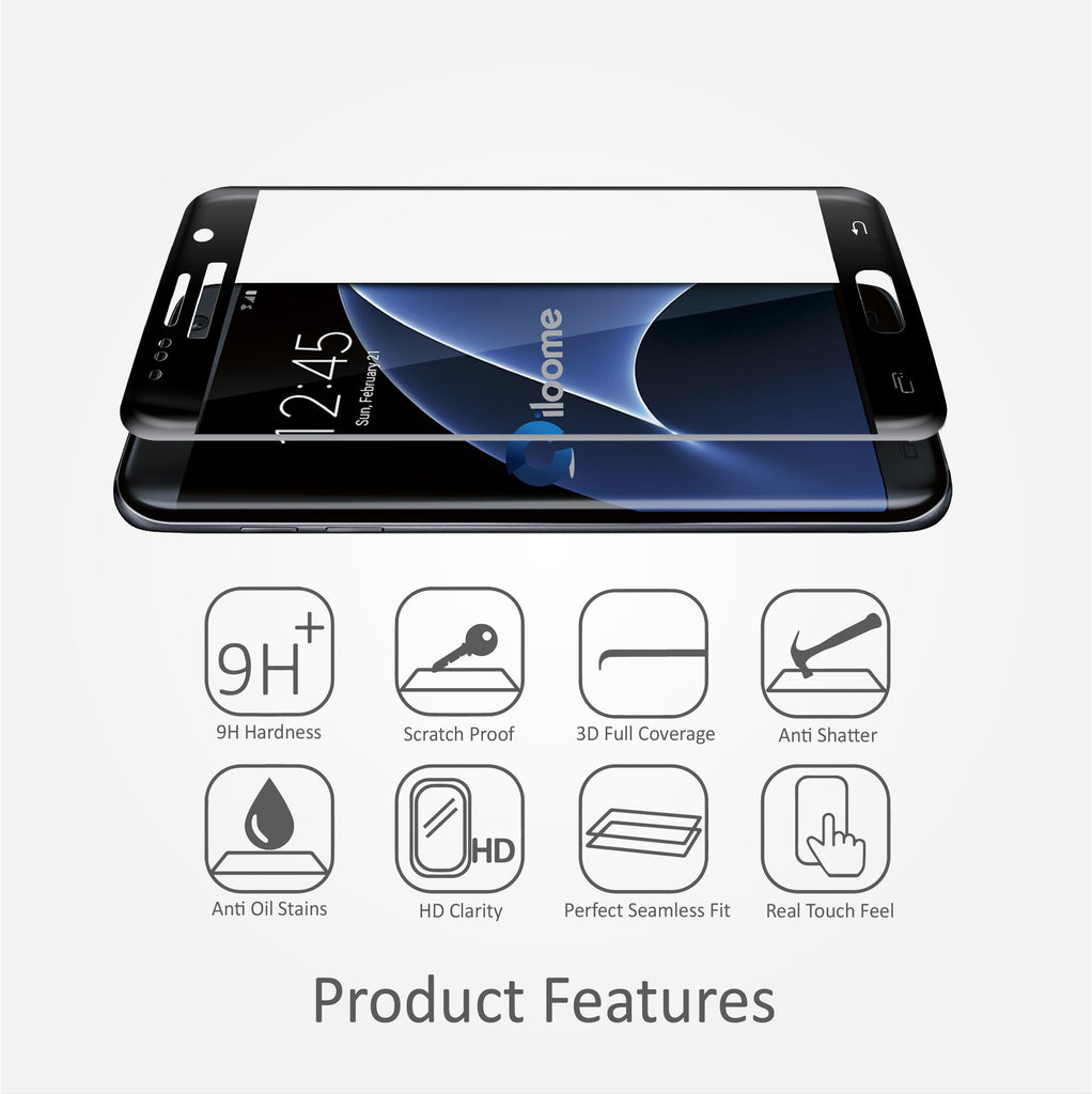 Galaxy S7 edge ScreenMate 3D Max Cover - S | iloome